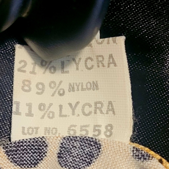 Vintage Leopard 1980s One-Piece Swimsuit, Side Ties. Size Small Beach Fun - Picture 11 of 12